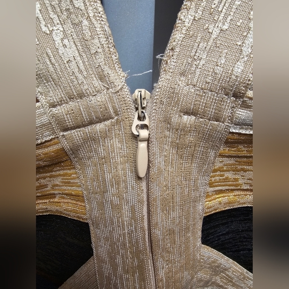 Wow Couture Gold Label Size S Cocktail Dress - Picture 5 of 6